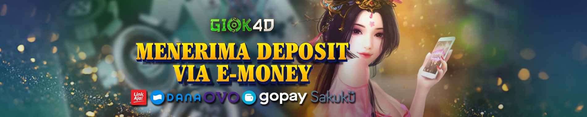 Deposit slot termurah via dana, ovo dan gopay giok4d