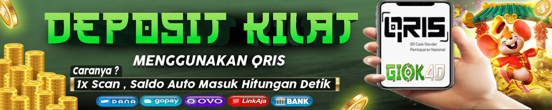 QRIS SATU DETIK GIOK4D