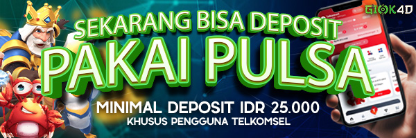 deposit pulsa giok4d